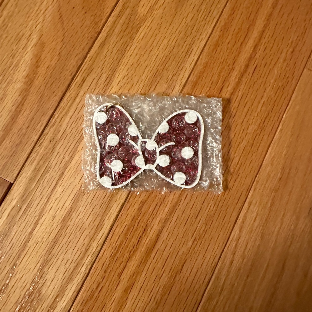 Stoney clover Disney Minnie bow bag charm